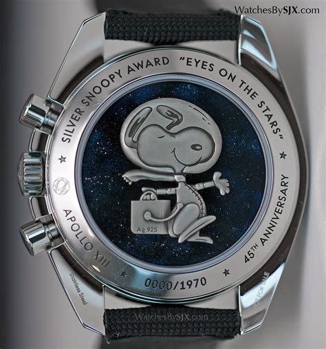 omega speedmaster apollo 13 silver snoopy award limited edition watch|omega Snoopy watch retail price.